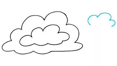 cloud drawing
