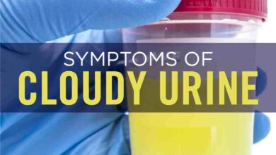 cloudy urine